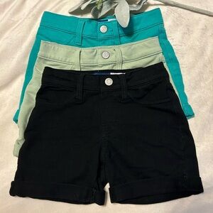 Old Navy French Terry Rolled-Cuff Midi Shorts - Lot of 3